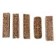Set of 5 Piece New Mix Wooden Printing Blocks